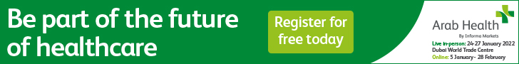 Arab Health 2022 | 24-27 January 2022 | Dubai, UAE