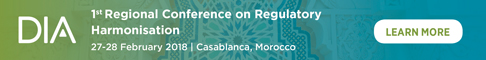 DIA | 1st Regional Conference on Regulatory Harmonisation | 27-28 February 2018 | Casablanca, Morocco