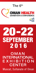 6th edition of Oman Health Exhibition & Conference | 20-22 September, 2016 | Muscat, Oman