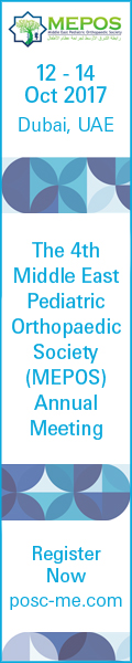 The 4th Middle East Pediatric Orthopaedic Society (MEPOS) Annual Meeting | Dubai, UAE