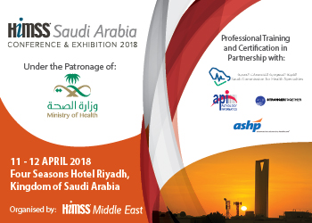 HIMSS Saudi Arabia 2018 | 11-12 April 2018 | Riyadh, Saudi Arabia