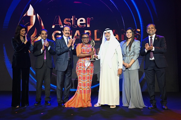 Nurse Naomi Oyoe Ohene Oti from Ghana wins Aster Guardians Global Nursing Award 2025