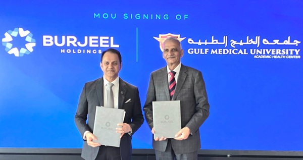 Gulf Medical University and Burjeel Holdings forge strategic partnership to advance healthcare education and research