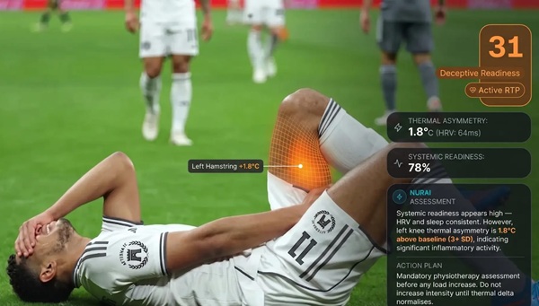 Amplifai Health introduces NUR to bring thermal intelligence to athlete performance