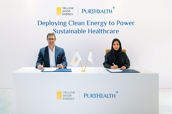 PureHealth and Yellow Door Energy sign master lease agreement to deliver sustainable healthcare in the UAE