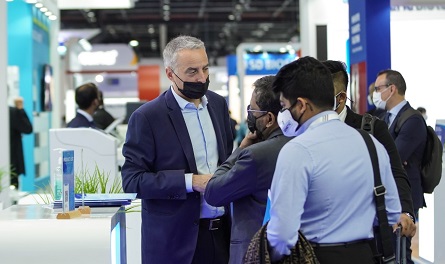 The Metaverse, astronauts and robotics on show during the opening day of Arab Health and Medlab Middle East 