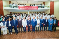 Gulf Medical University welcomes 1,189 future healthcare professionals at the White Coat Ceremony 2025