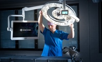 The New Merivaara Q-Flow surgical light offers new way to reduce the risk of hospital infections
