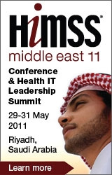 HIMSS Middle East Conference & Health IT Leadership Summit, 29-31 May 2011, Riyadh, Saudi Arabia