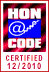 This website is certified by the Health On the Net Foundation. Click to verify.