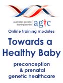 Australian Genetics Training Centre - Towards a Healthy Baby, preconception & prenatal genetic healthcare